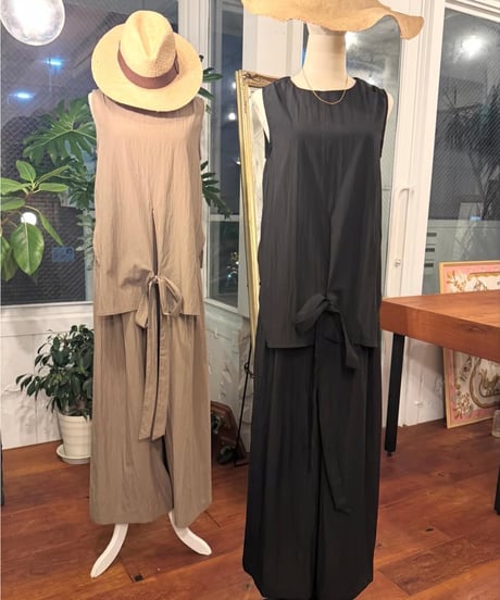 ワイドパンツセットアップ