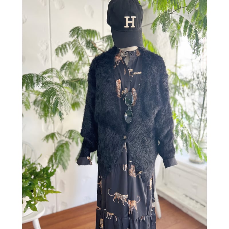 MOSCHINO CHEAPANDCHIC ヒョウ柄 リボン ワンピース MOSCHINO CHEAPANDCHIC ヒョウ柄 リボン ワンピース モスキーノ
