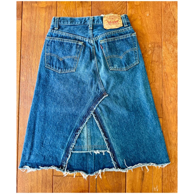 ヴィンテージリーバイスリメイクスカート | mamaguitar 