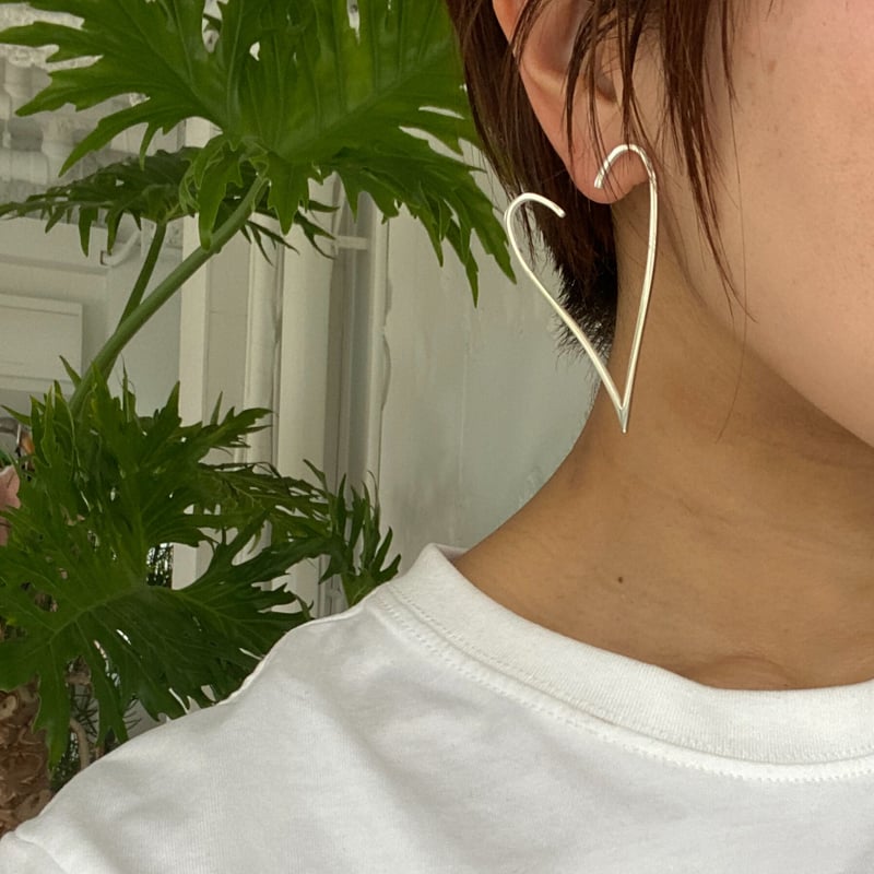 スケルトンハートピアス❤︎ | mamaguitar