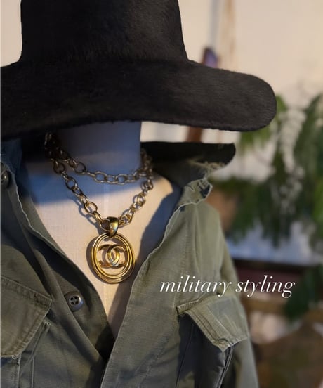 90s vintage CHANEL long necklace