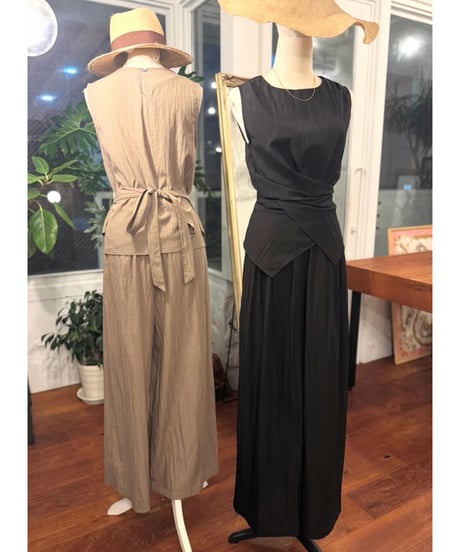 ワイドパンツセットアップ
