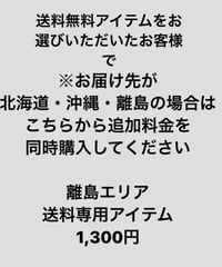 北海道・沖縄・離島…送料ボックス
