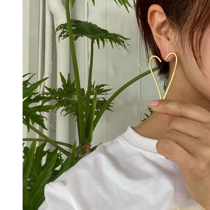 スケルトンハートピアス❤︎ | mamaguitar スケルトンハートピアス❤︎ | mamaguitar