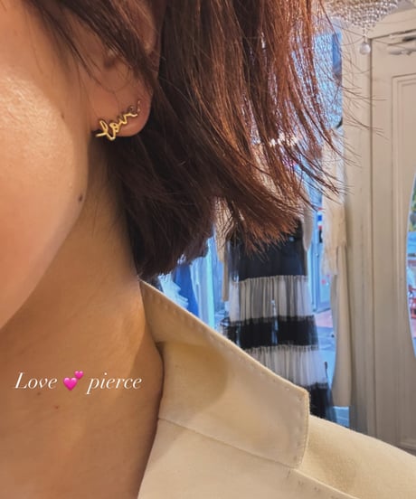 LOVE♡   ピアス＆ブレスレット