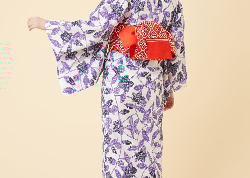 ブラック 反物 花柄 Amazon.co.jp: 浴衣 反物 綿絽・No.56・黒地・藤柄【浴衣反物の