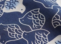 新江戸染 「蝶々」瑠璃紺 | SHINEDOZOME