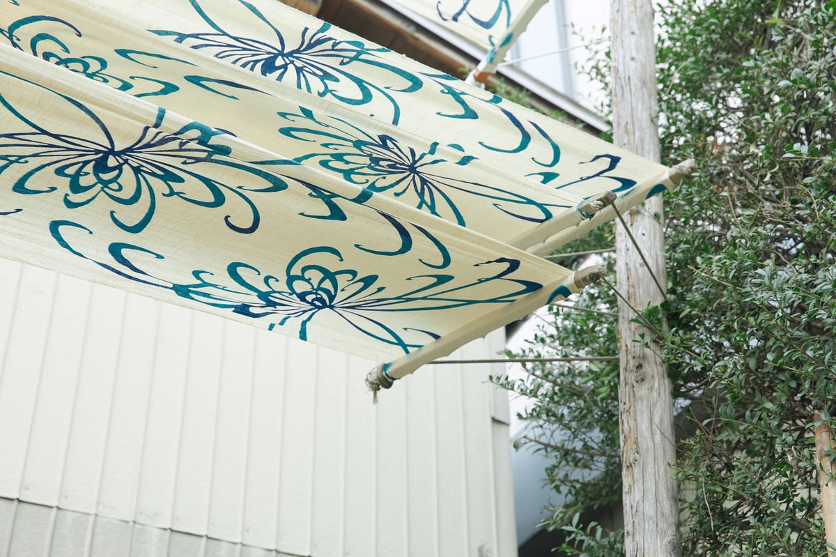 kifkif × 新江戸染 「糸菊」 | SHINEDOZOME