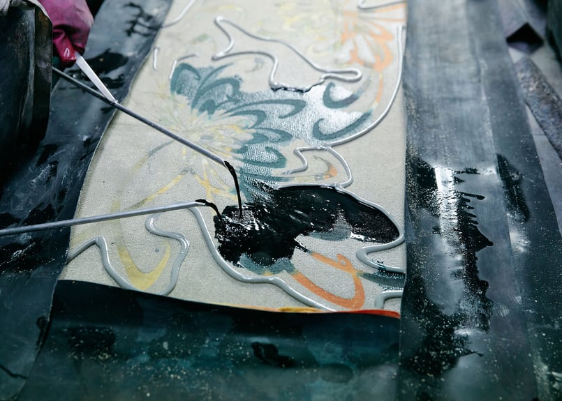 kifkif × 新江戸染 「糸菊」 | SHINEDOZOME