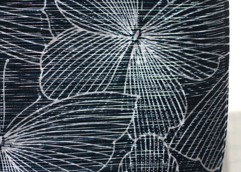 新江戸染 「蝶々」瑠璃紺 | SHINEDOZOME