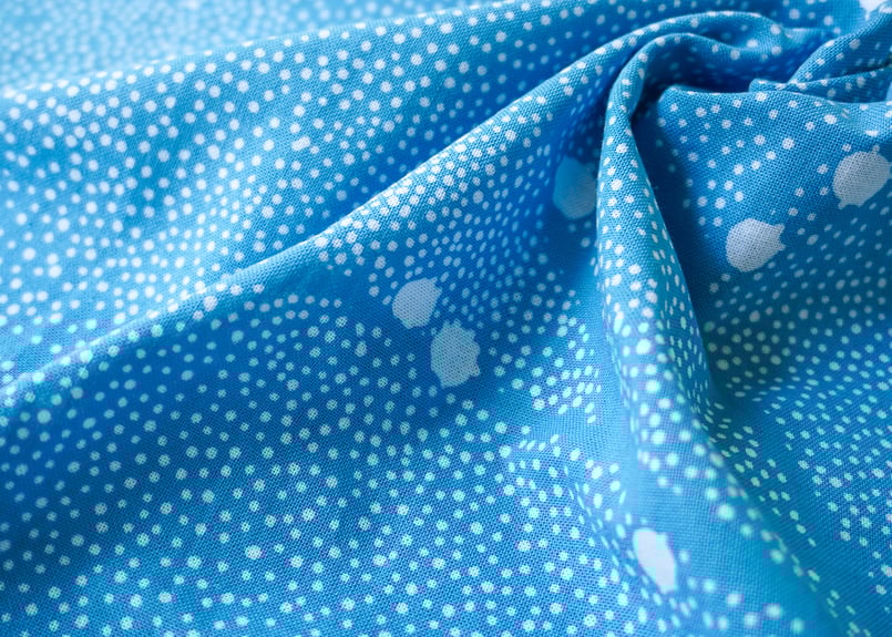 復刻てぬぐい＜雪持ち＞浅葱 | SHINEDOZOME