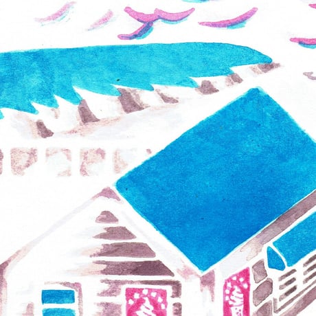 “Late summer” （原画1点もの・額装無し）