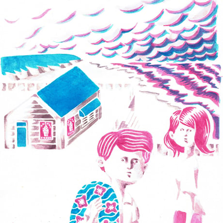 “Late summer” （原画1点もの・額装無し）