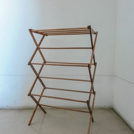 木製タオルラック