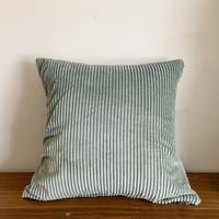 クッション(水色 / コーデュロイ)*50角