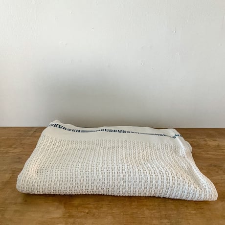 白コットンブランケット