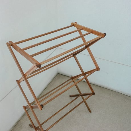 木製タオルラック