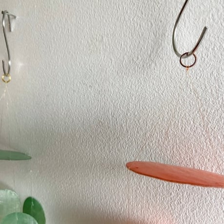 貝のウィンドチャイム