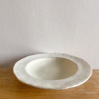 陶器の丸皿