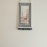 タペストリー (北欧刺繍/街）