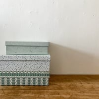 ペーパーボックス(柄/長方形)