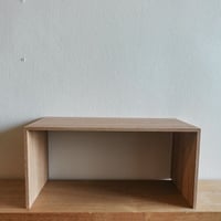木目調の収納ラック