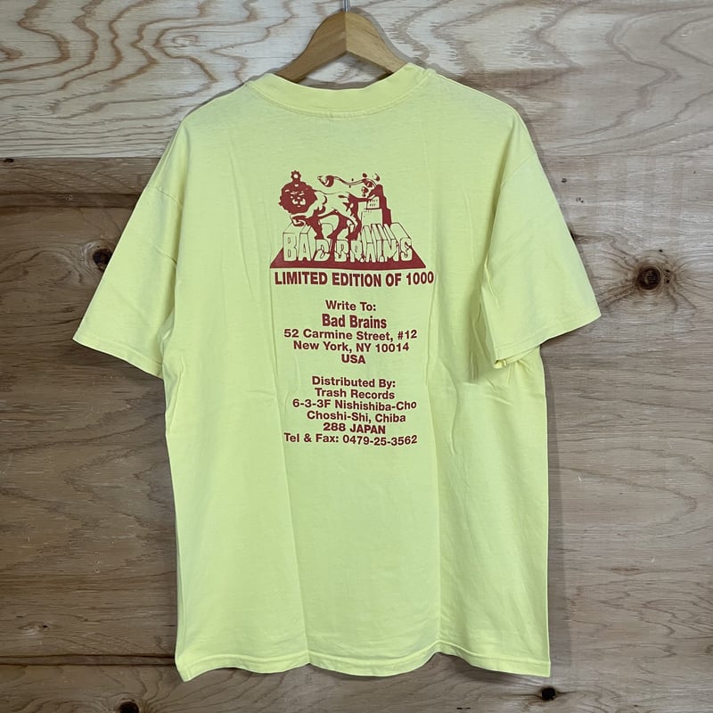 BAD BRAINS Tee 🇺🇸 | GALAPAGOS's STORE BAD BRAINS Tee 🇺🇸 | GALAPAGOS's STORE