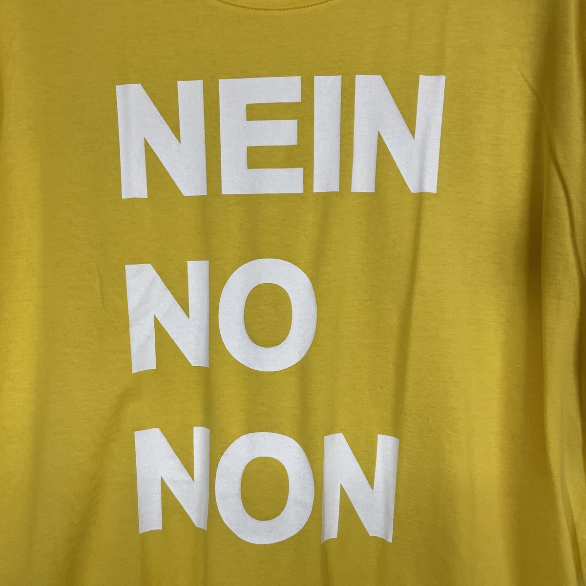 NEIN NO NON Tee (worn by Thom Yorke) | GALAPAGO...