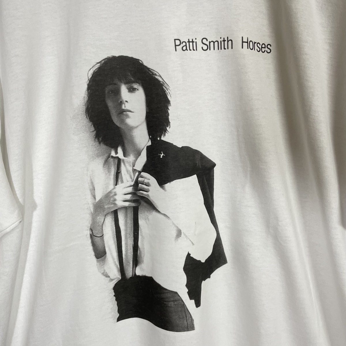 Patti Smith Horses Tee (XL) | GALAPAGOS's STORE