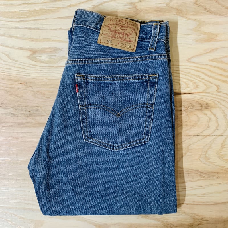 【USA Levi's 501-3288 W32】MADE IN THE USA Vintage Levi's Engineered 28/29 Jeans 00004 Vintage Levi's