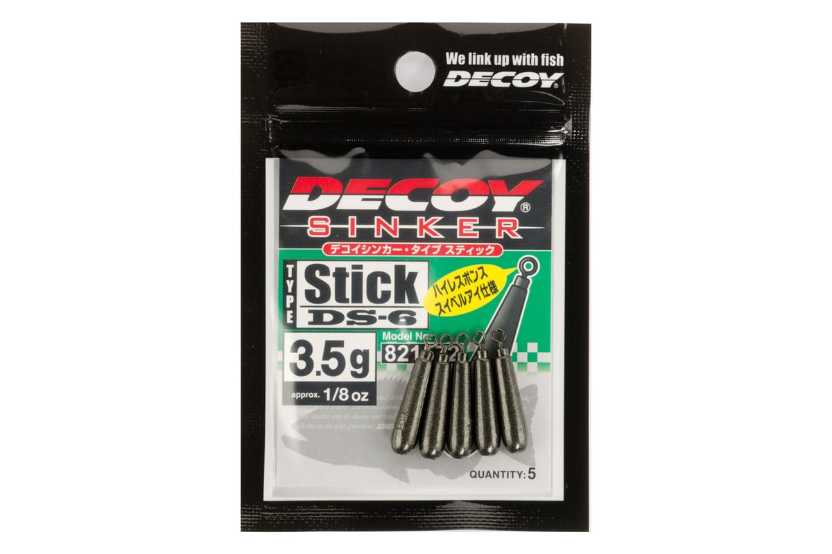 DECOY Sinker type Stick <DS-6> | KATSUICHI / DE