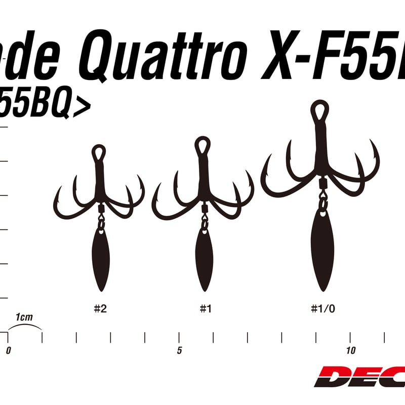 Blade Quattro X-F55BQ | KATSUICHI / DECOY Facto