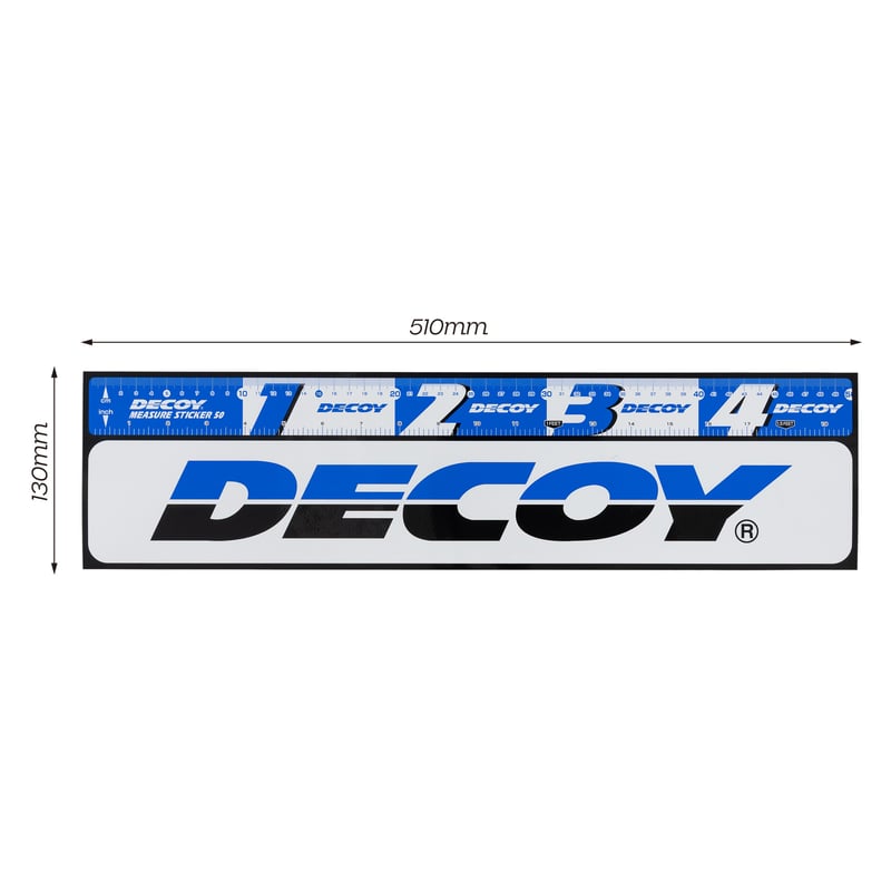 DECOY メジャーステッカー50 【DA-8】 | KATSUICHI / DECOY Fa