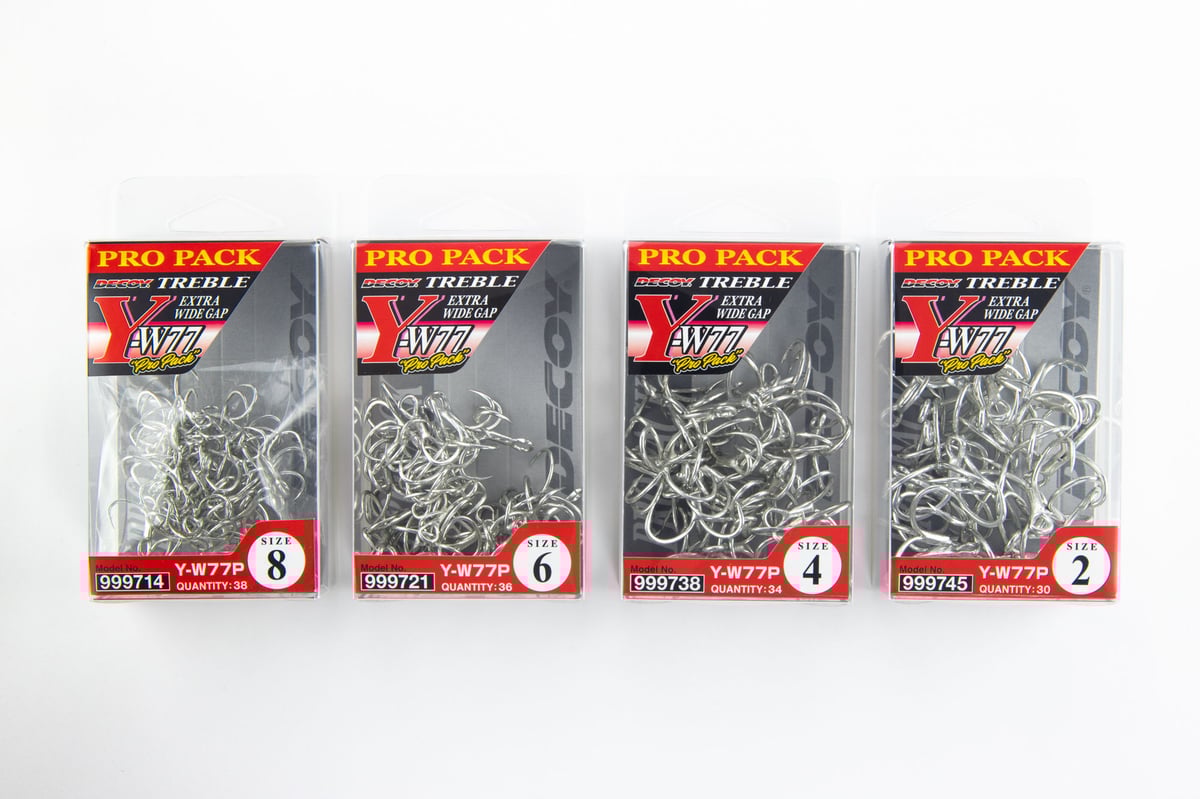 DECOY トレブルY-W77 プロパック 【Y-W77P】 | KATSUICHI / DE