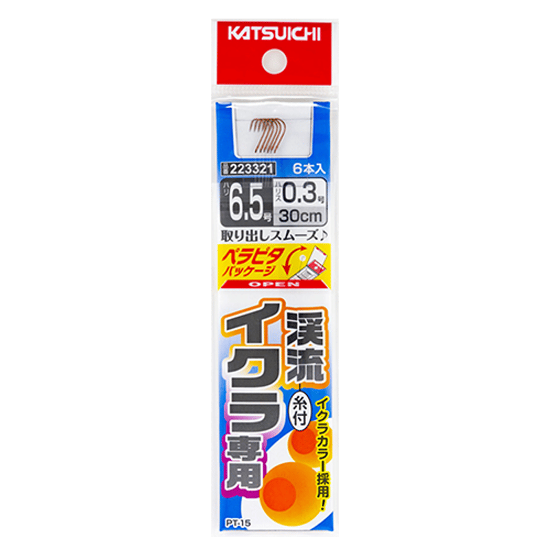 渓流イクラ専用 糸付 <PT-15> | KATSUICHI / DECOY official