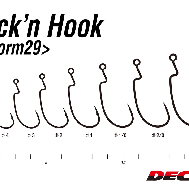 Rock'n Hook <Worm29> | KATSUICHI / DECOY Factor