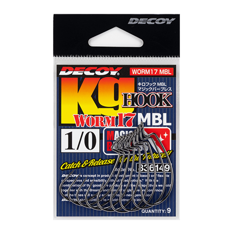 KG Hook MBL <Worm17MBL> | KATSUICHI / DECOY Fac