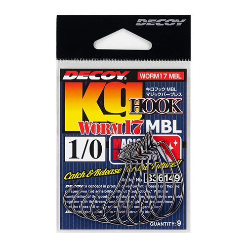 KG Hook MBL <Worm17MBL> | KATSUICHI / DECOY off