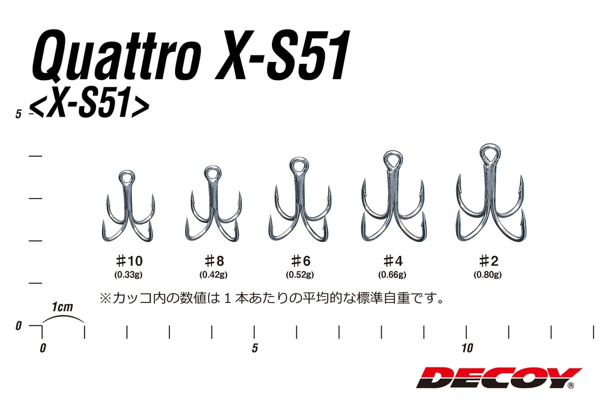 Quattro X-S51 | KATSUICHI / DECOY official shop