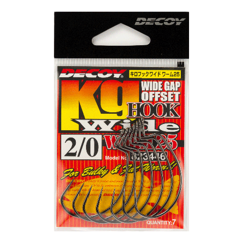 Kg Hook Wide <Worm25> | KATSUICHI / DECOY offic