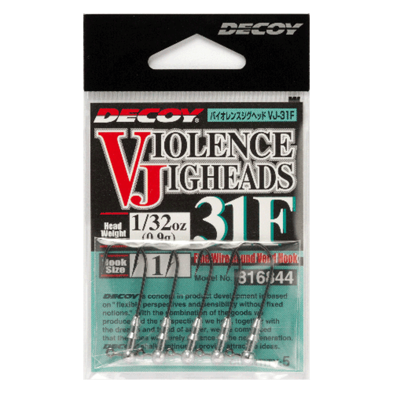 Violence Jighead <VJ-31F> | KATSUICHI / DECOY F