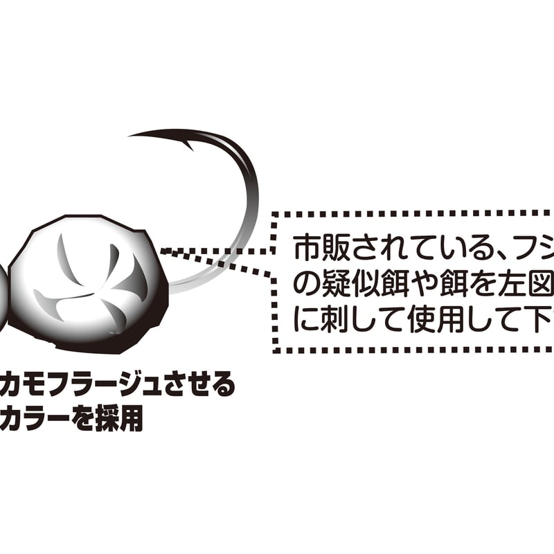 DECOY チヌヘッドホワイト プロパック 【SV-30WP】 | KATSUICHI / D