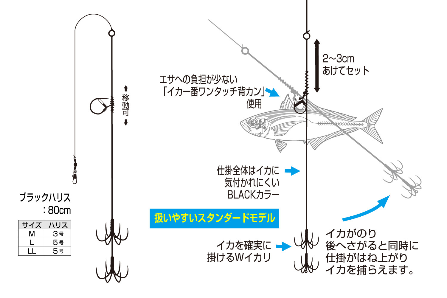 イカキャッチャーⅡ <IS-12> | KATSUICHI / DECOY Factory Shop