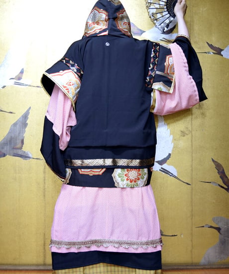 kki.2553　【KIMONO Custom】カラス天狗のKIMONOガウン。