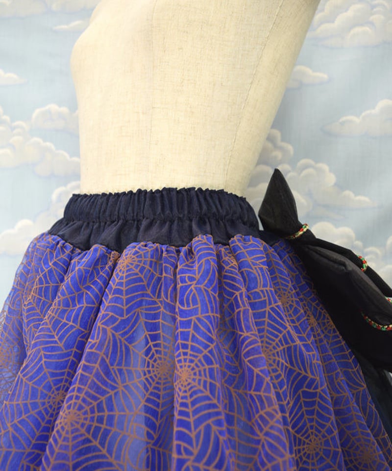 Na+H EPバッスルスカート ATELIER-PIERROT／バッスルスカート ロング（ボルドー） | chou