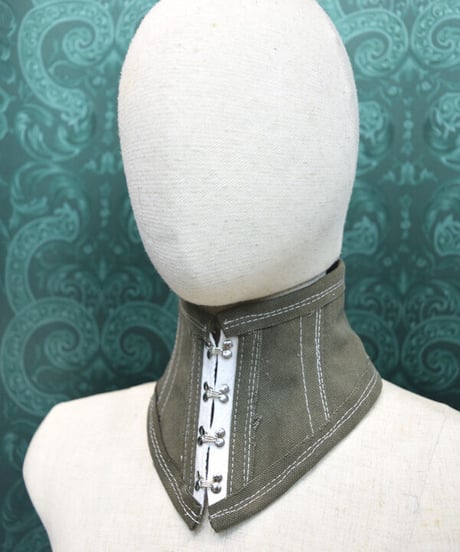 kki.2466　帆布ネックコルセット。