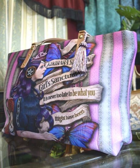 kki.kr-0002　Kiri to Kikirara Girl’s Sanctuary BAG＆ Wallet SET＜モーヴ＞