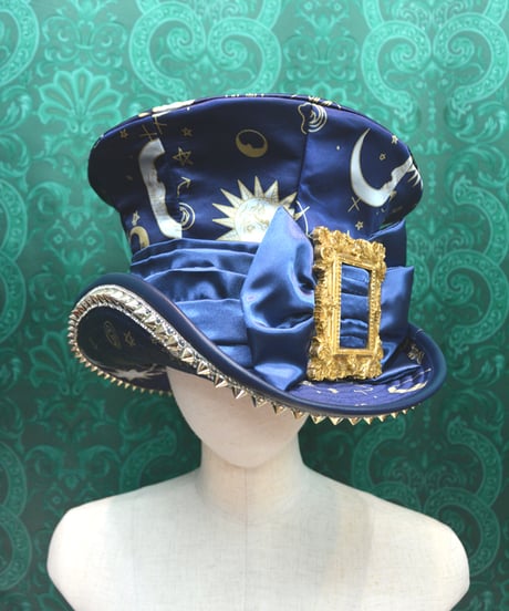 kki.2650　SUNRISE  SUNSET グラモフォンシルクHAT。