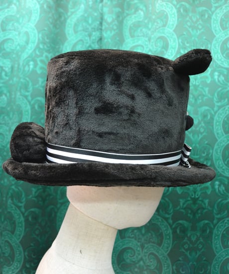 kki.2627　くろくまちゃんシルクHAT。