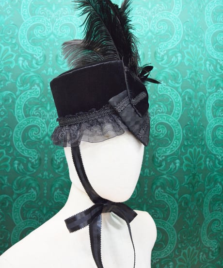 kki.2724　漆黒のトークHAT。
